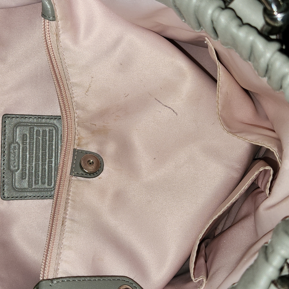 Coach gray Ashley bag - Picture 4 of 4